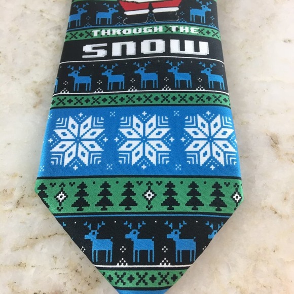 KNOTTY and NICE CHRISTMAS TIE - Picture 2 of 8